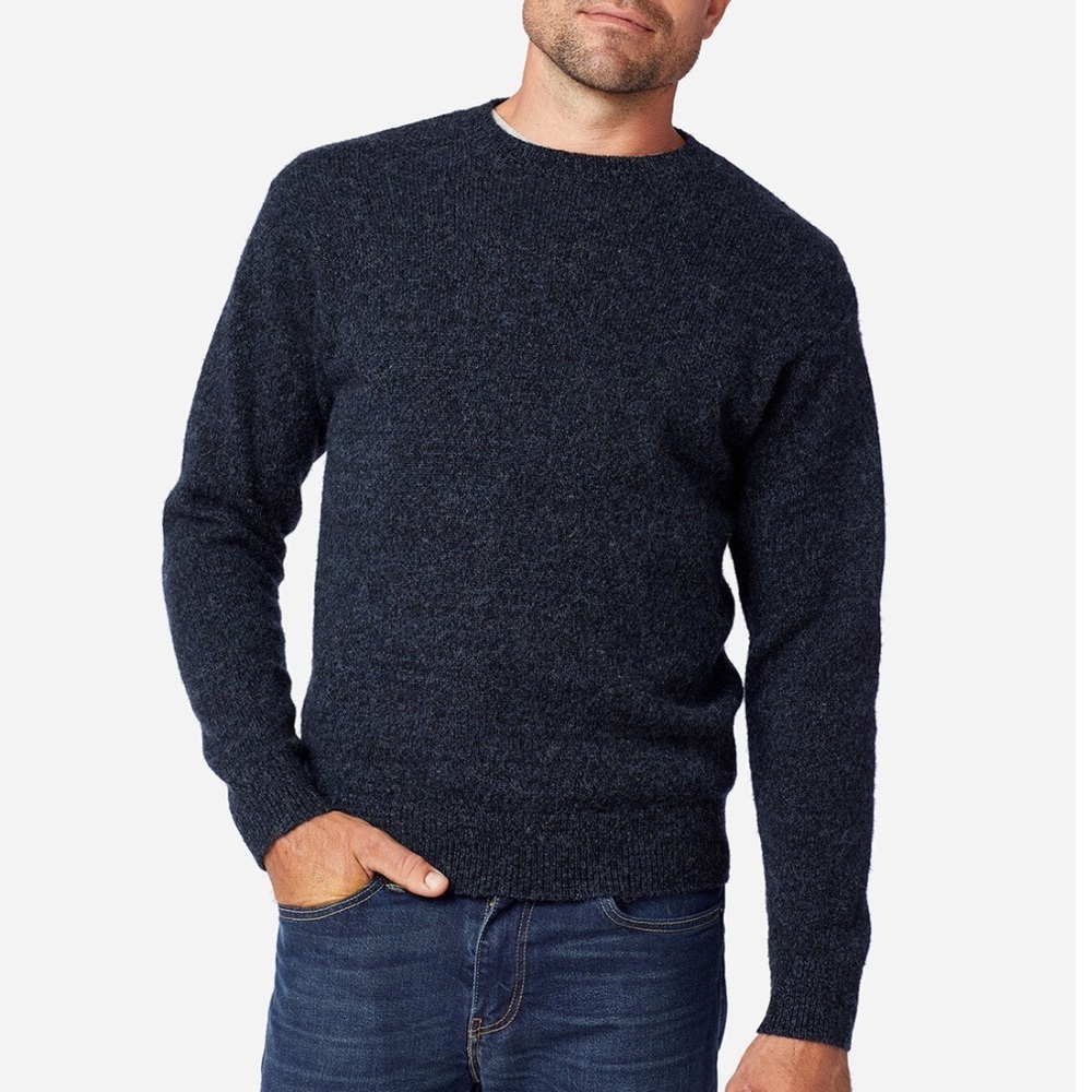Pendleton Men’s Shetland Washable Wool Crewneck Sweater NWT